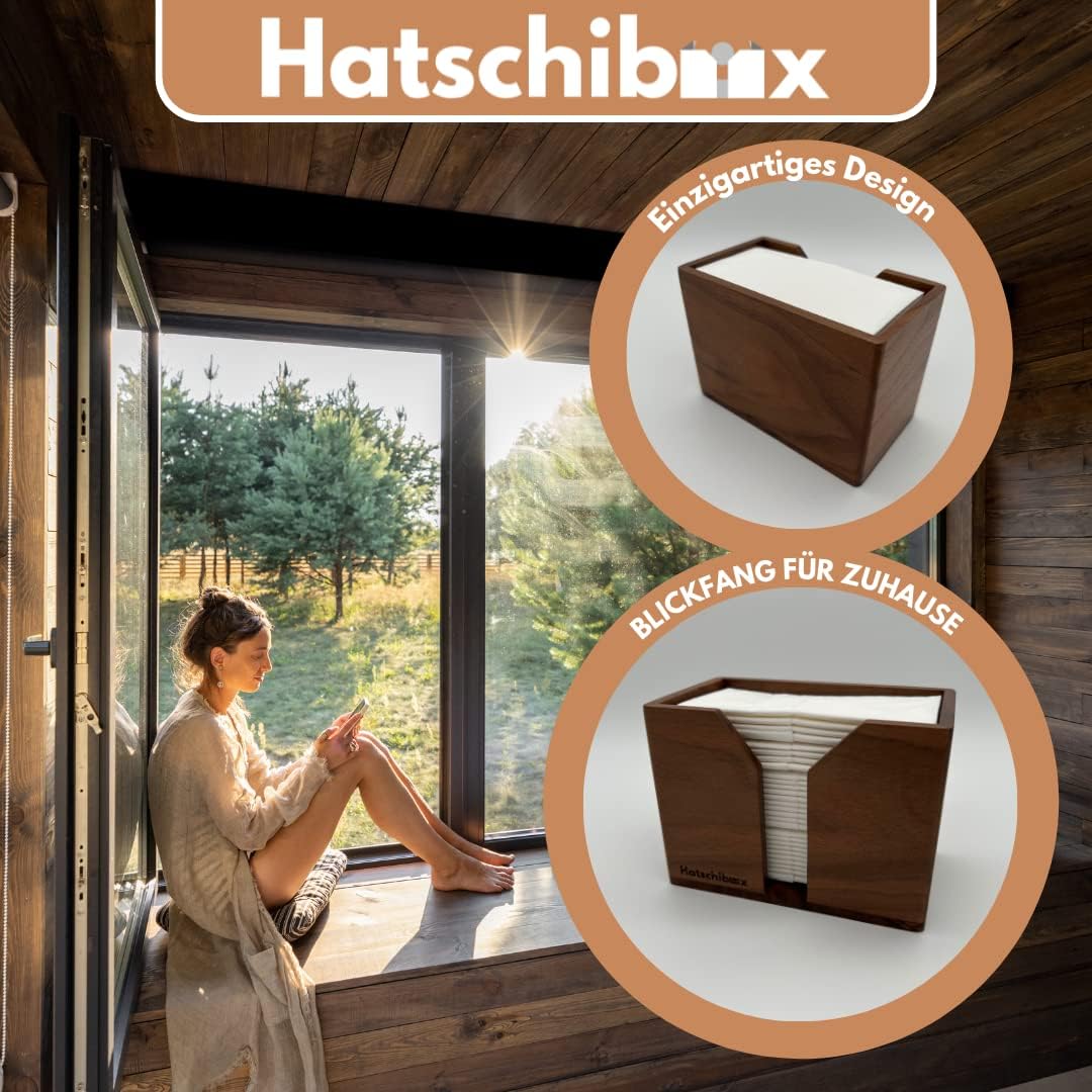 Taschentuchbox Holz
